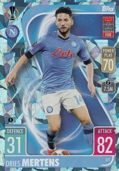2021-22 Topps Match Attax Champions & Europa League - Crystal #377 Dries Mertens Front