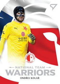 2020-21 SportZoo Fortuna:Liga 2. Serie - National Team Warriors #WR01 Ondrej Kolar Front