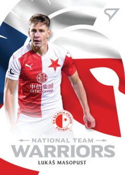 2020-21 SportZoo Fortuna:Liga 2. Serie - National Team Warriors #WR07 Lukas Masopust Front