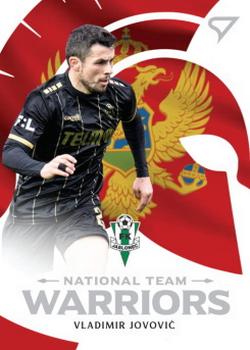 2020-21 SportZoo Fortuna:Liga 2. Serie - National Team Warriors #WR13 Vladimir Jovovic Front