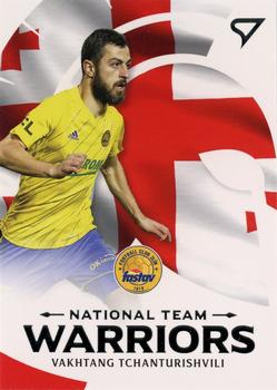 2020-21 SportZoo Fortuna:Liga 2. Serie - National Team Warriors #WR15 Vakhtang Chanturishvili Front