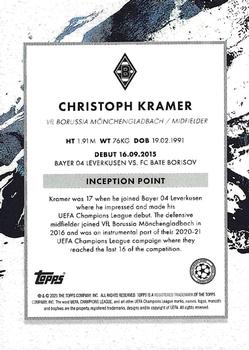2020-21 Topps Inception UEFA Champions League #NNO Christoph Kramer Back