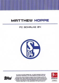 2020-21 Topps Bundesliga Stars of the Season - Green #NNO Matthew Hoppe Back