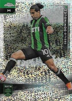 2021 Topps Chrome MLS - Speckle Refractor #148 Cecilio Domínguez Front