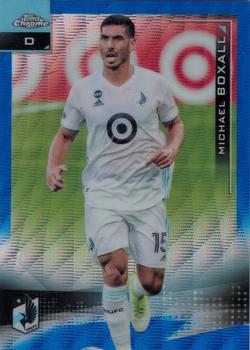 2021 Topps Chrome MLS - Blue Wave Refractor #16 Michael Boxall Front