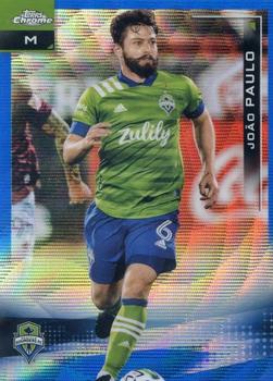 2021 Topps Chrome MLS - Blue Wave Refractor #86 João Paulo Front