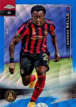 2021 Topps Chrome MLS - Blue Wave Refractor #109 George Bello Front