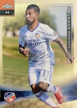 2021 Topps Chrome MLS - SuperFractor #73 Luciano Acosta Front
