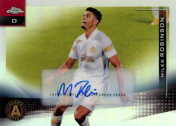 2021 Topps Chrome MLS - Autograph Refractor #54 Miles Robinson Front