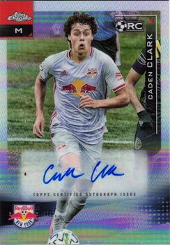 2021 Topps Chrome MLS - Autograph Refractor #115 Caden Clark Front