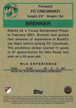 2021 Topps Chrome MLS - 1975-76 Topps Footballers #TF75-5 Brenner Back