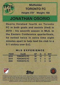2021 Topps Chrome MLS - 1975-76 Topps Footballers #TF75-11 Jonathan Osorio Back