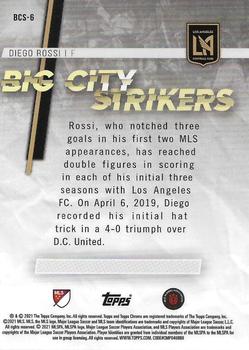 2021 Topps Chrome MLS - Big City Strikers #BCS-6 Diego Rossi Back
