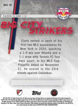 2021 Topps Chrome MLS - Big City Strikers #BCS-19 Caden Clark Back