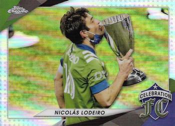 2021 Topps Chrome MLS - Celebration FC #CFC-11 Nicolás Lodeiro Front