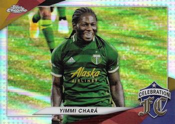 2021 Topps Chrome MLS - Celebration FC #CFC-13 Yimmi Chara Front