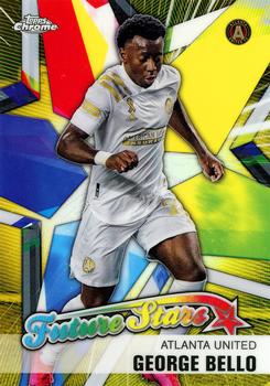 2021 Topps Chrome MLS - Future Stars Gold Refractor #FS-12 George Bello Front