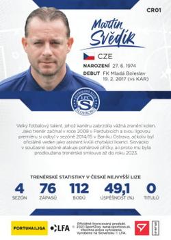 2020-21 SportZoo Fortuna:Liga 2. Serie - Coach's Rules #CR01 Martin Svedik Back