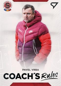 2020-21 SportZoo Fortuna:Liga 2. Serie - Coach's Rules #CR03 Pavel Vrba Front