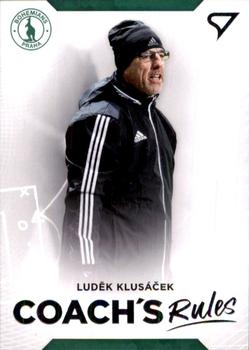 2020-21 SportZoo Fortuna:Liga 2. Serie - Coach's Rules #CR04 Ludek Klusacek Front