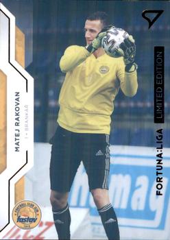 2020-21 SportZoo Fortuna:Liga 2. Serie - Limited Edition Gold #262 Matej Rakovan Front