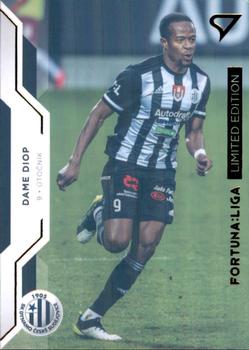 2020-21 SportZoo Fortuna:Liga 2. Serie - Limited Edition Gold #350 Dame Diop Front