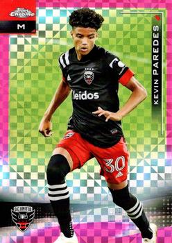 2021 Topps Chrome MLS - Pink X-Fractor #50 Kevin Paredes Front