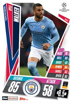 2020-21 Topps Match Attax UEFA Champions League On-Demand - Semi Final Heroes #OD002 Kyle Walker Front