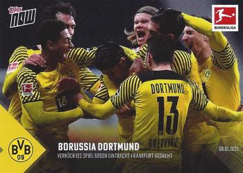 2021-22 Topps Now Bundesliga German #114 Borussia Dortmund Front