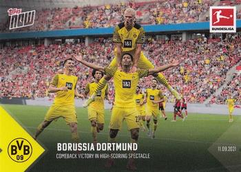 2021-22 Topps Now Bundesliga English #024 Borussia Dortmund Front