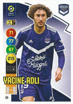 2021-22 Panini Adrenalyn XL Ligue 1 #35 Yacine Adli Front