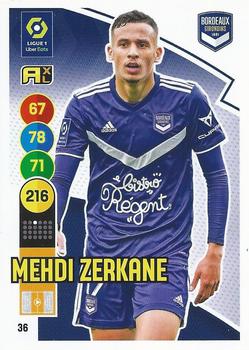 2021-22 Panini Adrenalyn XL Ligue 1 #36 Mehdi Zerkane Front