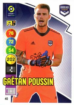 2021-22 Panini Adrenalyn XL Ligue 1 #40 Gaëtan Poussin Front