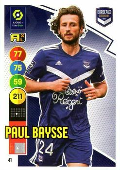 2021-22 Panini Adrenalyn XL Ligue 1 #41 Paul Baysse Front