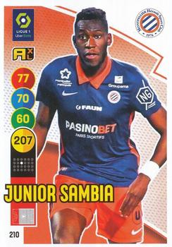 2021-22 Panini Adrenalyn XL Ligue 1 #210 Junior Sambia Front