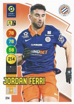 2021-22 Panini Adrenalyn XL Ligue 1 #214 Jordan Ferri Front