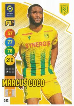 2021-22 Panini Adrenalyn XL Ligue 1 #242 Marcus Coco Front