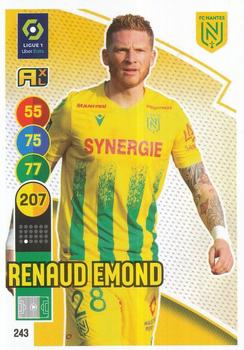 2021-22 Panini Adrenalyn XL Ligue 1 #243 Renaud Emond Front