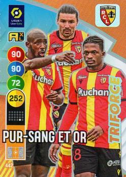 2021-22 Panini Adrenalyn XL Ligue 1 #442 Pur-Sang et Or Front