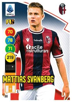 2021-22 Panini Adrenalyn XL Calciatori #30 Mattias Svanberg Front