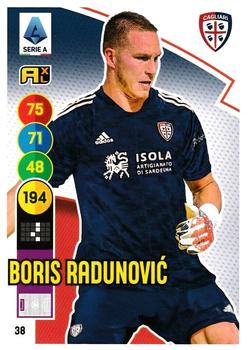 2021-22 Panini Adrenalyn XL Calciatori #38 Boris Radunović Front