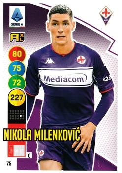 2021-22 Panini Adrenalyn XL Calciatori #75 Nikola Milenkovic Front