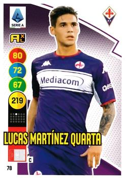 2021-22 Panini Adrenalyn XL Calciatori #78 Lucas Martinez Quarta Front