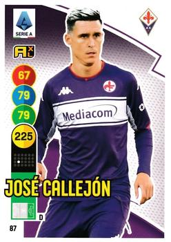 2021-22 Panini Adrenalyn XL Calciatori #87 José Callejon Front