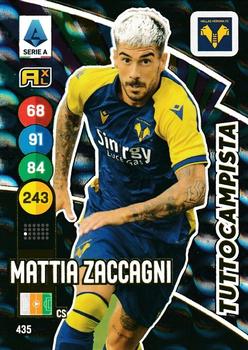 2021-22 Panini Adrenalyn XL Calciatori #435 Mattia Zaccagni Front