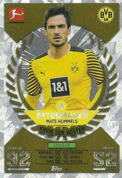 2021-22 Topps Match Attax Bundesliga #4 Mats Hummels Front
