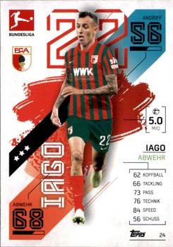 2021-22 Topps Match Attax Bundesliga #24 Iago Front