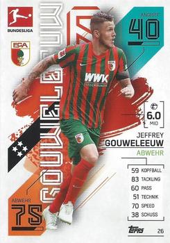 2021-22 Topps Match Attax Bundesliga #26 Jeffrey Gouweleeuw Front