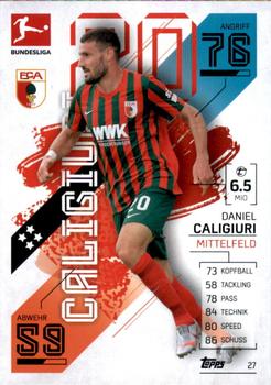 2021-22 Topps Match Attax Bundesliga #27 Daniel Caligiuri Front