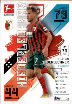 2021-22 Topps Match Attax Bundesliga #33 Florian Niederlechner Front